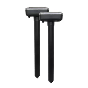 Napelemes rágcsálóriasztó 2 db - ultrahangos, IP65, nagy lefedettség, 30 m táv