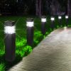 Napelemes LED kerti lámpa, hideg fehér fény, IP44 időjárásálló