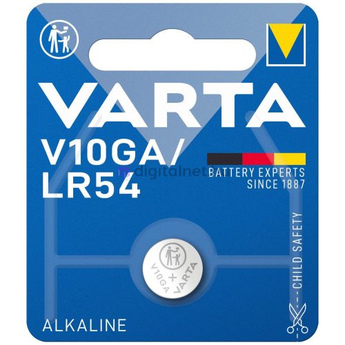 Varta alkáli gombelem V10GA / LR54 /1130 B1