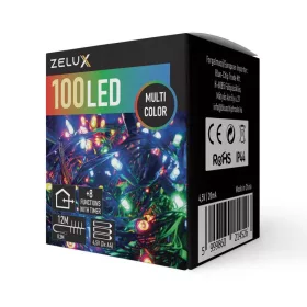 Zelux 100 LED Christmas Light MC, 12m
