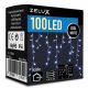 Zelux 100 LED Christmas Light Icicle Light Curtain CW, 2,5m