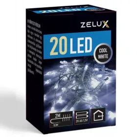 Zelux 20 LED Christmas Light CW