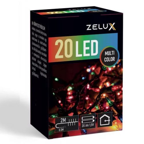Zelux 20 LED Christmas Light MC