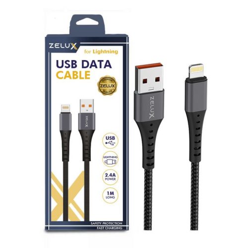 Zelux fast charger and data cable 100cm lightning