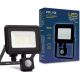 Zelux Led Floodlight 20W IP65 NW 4000K with motion detector PIR