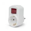 Zelux Power Strip - 1 socket + switch