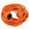 Zelux Extension cord, 1 socket, 20m cable, 1,5mm2 (orange)