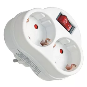 Zelux Power Strip 2 sockets + switch