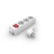 Zelux Extension Cord 3x16A Socket with Switch 1m