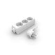 Zelux Extension Cord 3x16A Socket 2m