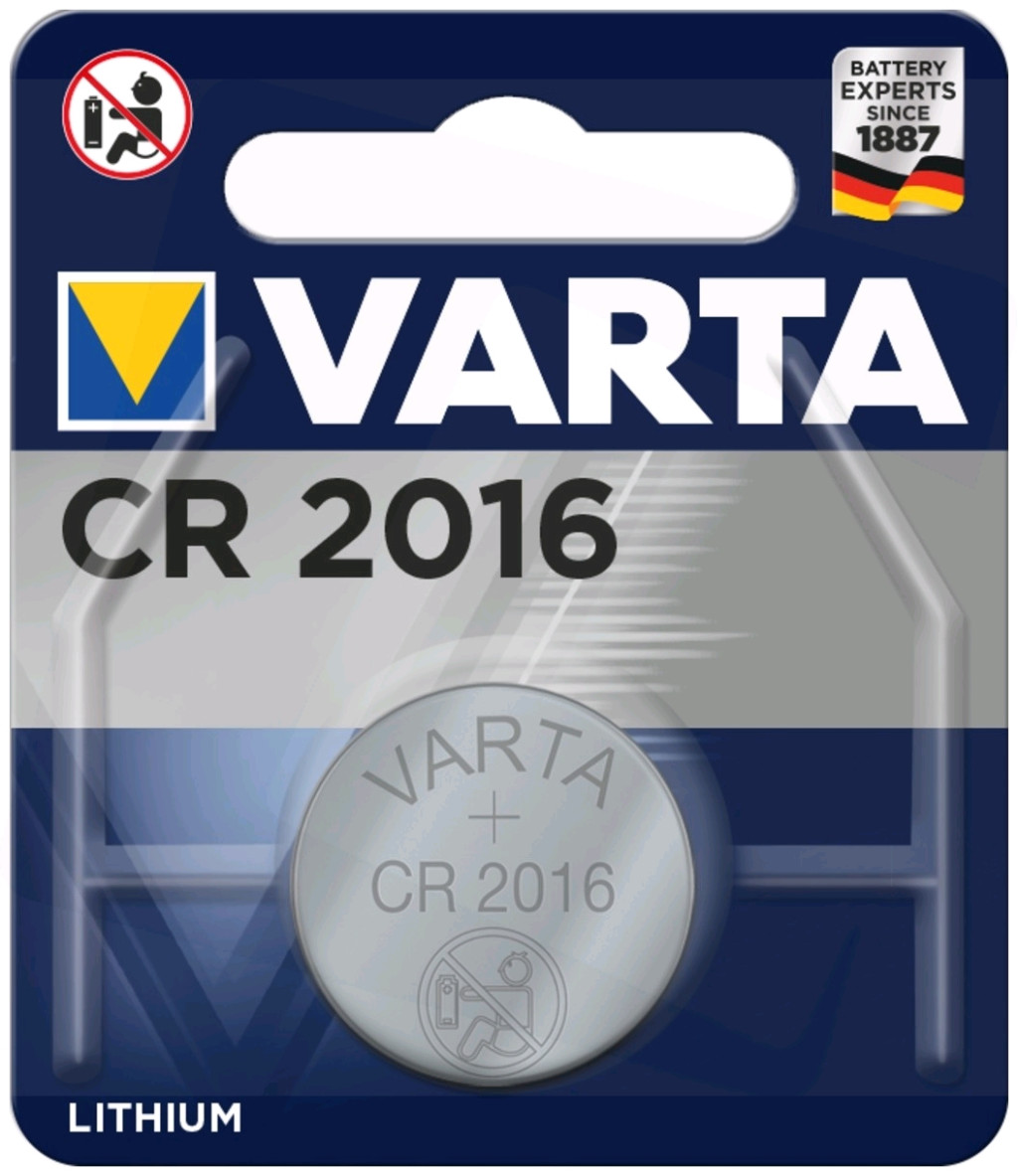 Varta Lithium Gombelem CR2016 3V B1