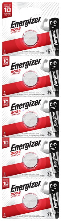 Energizer CR2025 Kiosk Lithium Gombelem 3V B5